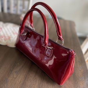 Insulated Wine purse Dk red primeware